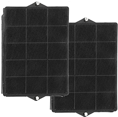 SPARES2GO Elica Type 160 Carbon Filter for AEG Cooker Hood (290 x 230 x 37mm, Pack of 2)