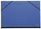 Clairefontaine 144802C Zeichenmappe Maya mit Gummizugverschluß, praktisch und robust, 28 x 38cm, 1 Stück, Nachtblau