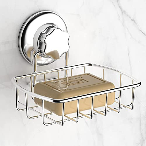 IPEGTOP Seifenschale mit Saugnapf für Badezimmer, Dusche, Spüle, Küche