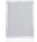 Aluminium-Siebdruckrahmen, Siebdruckrahmen, 43T/110 weißer Aluminium-Siebdruckrahmen, Siebdruckrahmen, DIY-Siebrahmen, Druck-Starterwerkzeug (25 x 35 cm)