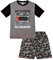 Pyjama Garçon Not Sleeping Just Recharging Gris Rouge - Gris - 13 ans