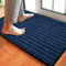 Householdfurnishing Non Slip Rubber Backed Runner Door Floor Mat Rug Indoor Outdoor Grey Brown Red (Blue, 120 x 150)