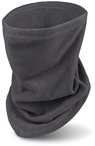 Tusenpy Schlauchschal Herren Damen,Winter Multifunktionstuch Halswärmer Halstuch Winddicht Gesichtsbedeckung für Ski Motorrad Running (grau)