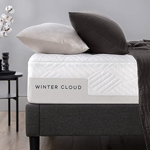 Zinus Winter Cloud, Memoryschaum-Matratze, 7-Zonen, anpassbar, 150 x 200 cm, Höhe 30 cm, Oeko-TEX