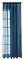 Sewroro 1Pc Fenster Vorhang Voile Tüll Silber Sternfolie Fenster Schiere Panel Glitter Sterne Vorhang Drape für Wohnzimmer Schlafzimmer Balkon Marine Blau (100 X 200 cm)