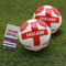 Strength and Honour | 2 x England Mini Soft PU Leather Kids 4inches Football | Textured Soccer Compact Ball | World Cup Supporter Gift | Indoor Outdoor Practice