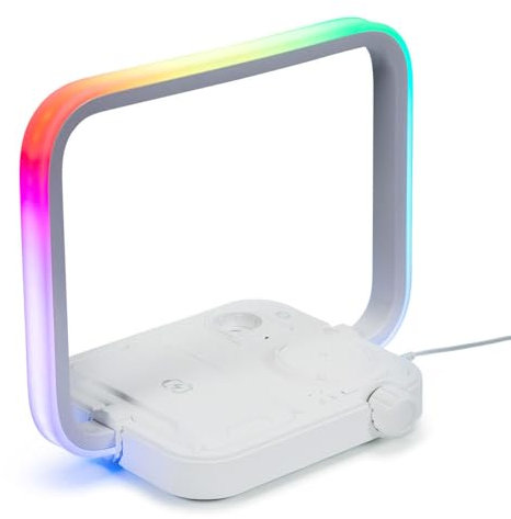 ValueLights | 3 in 1 Wireless Charging Station for Phone Earphones Watch Stand Holder for Apple Watch | Wireless Chargers, Home Décor & Improvement Essential | iPhone/Samsung/Huawei/Xiaomi | White