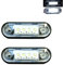 MelTruck® 2x LED Umrissleuchte Begrenzungsleuchte Positionsleuchte ULTRA FLACH 12V 24V PKW LKW Anhänger