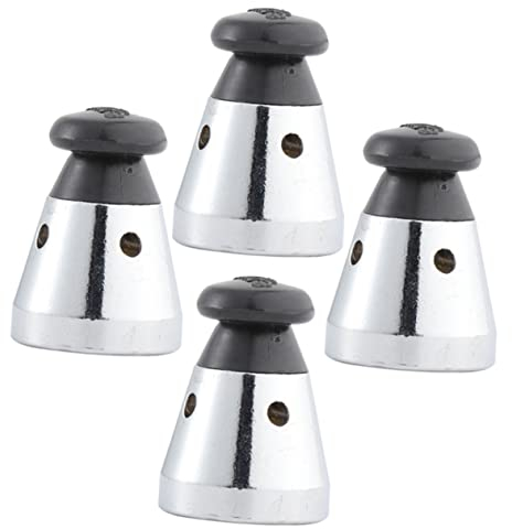 OUNONA Pressure Regulating Valve Set 4pcs Safety Release Limiting Valves for Pressure Cookers Stainless Steel Construction