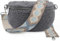 ARTVALL - Umhängetasche Teddystoff Tasche Handtasche Plüschtasche Bauchtasche Teddyfell Plüsch mit Schultergurt Design Taschenband abnehmbar verstellbares Riemen Crossbody Bag Damen mit Reißverschluss
