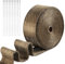 AggSound 10m×5cm Hitzeschutzband Auspuff, Titan Basalt separated by tropical zone