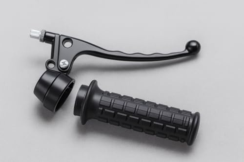 Streetparts24 Gasgriff + Bremshebel Armatur passend für Kreidler Florett RMC RS Flory – Gasdrehgriff mit Bremshebel für Mofa & Moped – robuste Metallausführung für 22 mm Lenker