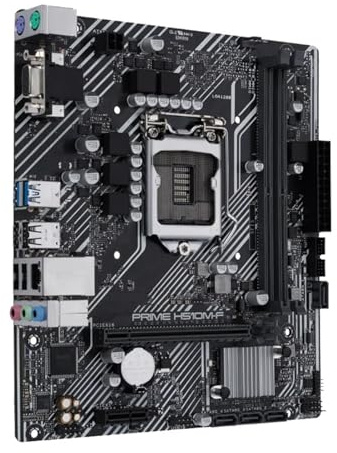 Gaming Motherboard Fit For ASUS H510M-F H510 LGA 1200 Micro ATX Motherboard PCIe 4.0 USB 3.2 SATA 6 Gbps