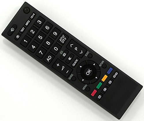 Télécommande de rechange pour Toshiba TV - 22EL833F - 22EL833G - 22EL834 - 22EL834G - 22SL738G - 23DL934G.