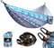 NATUREFUN Ultraleichte Reise Camping Hängematte | 300 kg Tragkraft (275 x140 cm),Atmungsaktiv,Schnelltrocknendes Hängematten |2 x Premium Karabiner,2 x Schlingen Inbegriffen | Draußen Drinnen Garten