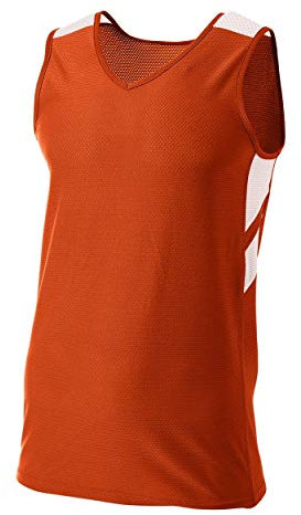 A4 Herren Fast Break, orange/weiß, XX-Large