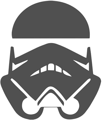 Decus Star Wars Stormtrooper L 0150 (grau) // Sticker OEM JDM Style Aufkleber