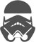 Decus Star Wars Stormtrooper L 0150 (grau) // Sticker OEM JDM Style Aufkleber