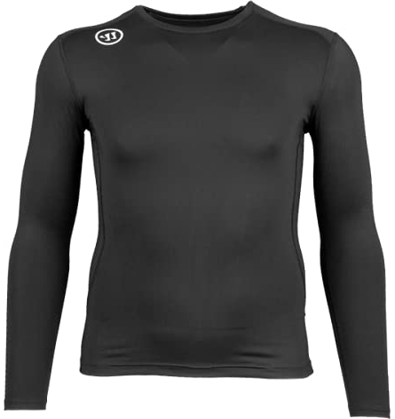 Warrior Unterwäsche Comp Longsleeve Junior schwarz/L