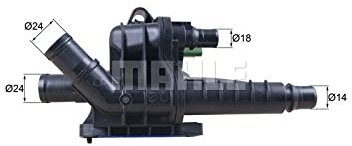 MAHLE TH 66 83 Kühlwasserthermostat mit Dichtung u.a. passend für PEUGEOT 208 I (CA_/ CC_)