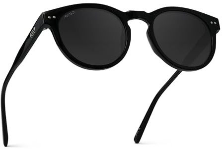 WearMe Pro Polarized Classic Round Retro Women's Sunglasses