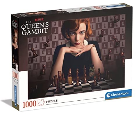 Clementoni - 39697 - Puzzle Queen's Gambit - 1000 Teile Für Erwachsene Und Kinder Ab 10 Jahre, Geschicklichkeitsspiel Für Die Ganze Familie