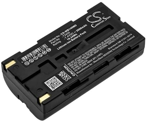 TECHTEK akku Kompatibel mit [Welch-Allyn] 14001, 14011, 14021, 14031, 72420, SureSight 14001, SureSight 14010, SureSight 14011, SureSight 14021, SureSight 14031 Ersetzt 72420