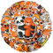 Red Panda Stickers (50 PCS), Gift for Children, Teens, Adults, Girl, Boys - Waterproof, Vinyl Stickers for Water Bottle, Scrapbook, Skateboard, Bike, Dairy