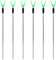 6X Justierbar Metall Angelrute Stange-Halter Rack Staender