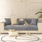 ZCXRYFL 1 2 3 4 Sitzer Sofa üBerzug PlüSch Rutschfester Sofabezug L/U-Eck-Universal Sofa ÜBerwüRfe MöBelschutz Stoff Leder Couch üBerzug Baby-Krabbeldecke Katzen Hunde Matte(90X240cm,Grey)