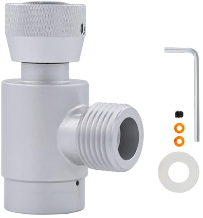 CO2 Fülltank Zylinder Nachfülladapter Soda Adapter W21.8-14 auf TR21-4 Refill Soda Konverter für Aquarium Zylinder Refill Soda Adapter