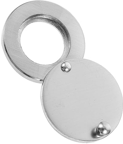 Uonlytech Türspion-Abdeckung Aus Metall Sichtschutz Für Türspion 16 Mm Sicherheits-Gucklochschutz Für Zuhause Büro Hotel
