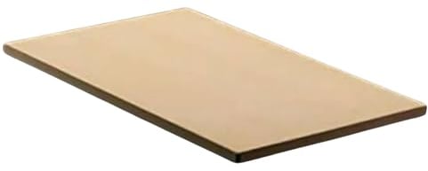 Grande pietra da forno da 50,8 cm, con tappetino in silicone e strumento per impasto, pietra per pizza per grill, pietra rettangolare per forno per pizza, pietra per cottura del pane, pietra spessa e