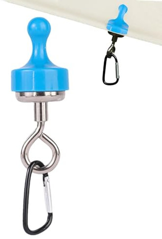 Ganci magnetici per tende da sole – Ganci versatili per appendere tende, potenti staffe magnetiche per tende da sole | Ganci magnetici durevoli per tende da sole da esterno, attrezzatura Ca