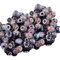 FSSTUD Lot de 60 perles en verre soufflé à grand trou de 15 mm pour bracelets européens - Stylos d'espacement - Perles en verre - Perles artisanales - Perles de fabrication de bijoux avec noyau en