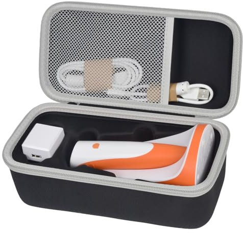 Boobowl Tasche für Ravensburger für Tiptoi Ladestation Stift 00111/00112/ 00159/00806/ 00801, Kompakt Hülle für Tiptoi Starterset für Ladegerät, Datenkabel -(Nur Box) (schwarz)