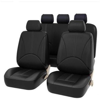 WSXCDE Auto Sitzbezüge Set, für Opel Meriva B 2010-2014 Leder Autositzbezüge Sets Vorne Und Hinten Sitzschoner Wasserdichter Atmungsaktiv Auto Sitzbezüge,A
