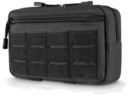 HOUSON Molle Tactical Tasche, Gürteltasche Pouch Utility Taktische Handytasche EDC Pouch für Laufen, Radfahren