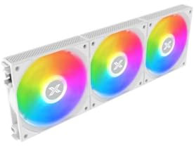 XIGMATEK - Starlink Arctic (Blanc) (Pack de 3) - Ventilateurs 3x120mm A-RGB pour boitier PC