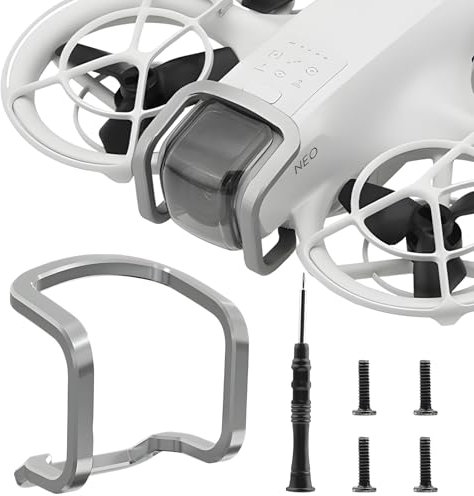 Tosiicop Gimbal Bumper Guard für DJI Neo Zubehör Gimbal Anti-Kollision Protekto für DJI Neo Drohnenkamera Kollisions und Kratzschutz Drohn Zubehör