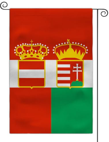Drapeau de jardin Age of Discovery - 30,5 x 45,7 cm - Double face - Décoration nautique (Autriche-Hongrie)