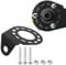 Support Prise Remorque-Connector Socket Mounting Bracket,Trailer Connector Bracket Holder for 7 Pin 13 Pin Caravan Towing Plug Socket