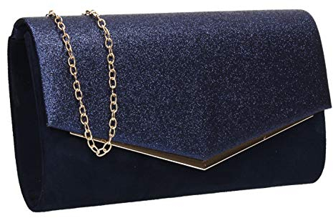 SwankySwans Damen Janey Clutch-Tasche, Navy