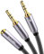 DuKabel Adaptateur répartiteur micro audio TRRS Buchse / 2 TRS Stecker Fiche TRRS femelle / 2 connecteurs TRS mâle