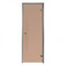 Desineo Porta per Hammam Bronzo 60 x 190 cm con Telaio in Alluminio