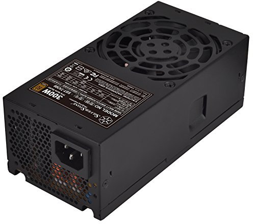 SilverStone Technology Fuente de alimentación para computadora TFX de 300 vatios con 80 Plus Bronze y un Conector PCIe SST-TX300-V2