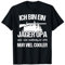 Wildschwein & Wald Witzig Jäger Opa T-Shirt, Herren, Schwarz, S, Halbarm, Klassische Passform, Klassisch, Rundhals-Ausschnitt, Tierdruck, Humorvolle Jagd-Motive, Herbst, Winter