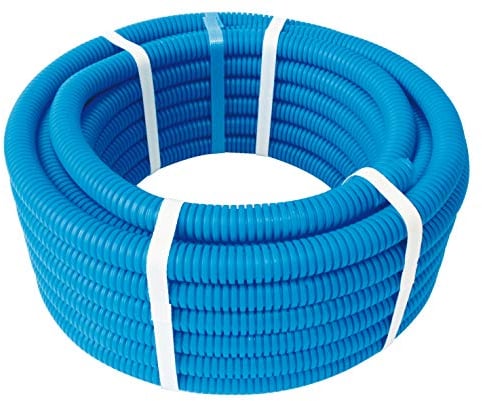 SOMATHERM FOR YOU, Couronne de tube PER gainé bleu Ø16-50m, installation rapide et facile, compatible avec tous raccords PER, idéale pour réseaux d'eau potable et chauffage
