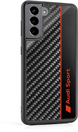 Audi 3222100201 Smartphone Case Sport Logo Cover Hülle Handy grau