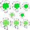 Crethinkaty Lot de 8 emporte-pièces en forme de trèfle à quatre feuilles en acier inoxydable pour la Saint-Patrick